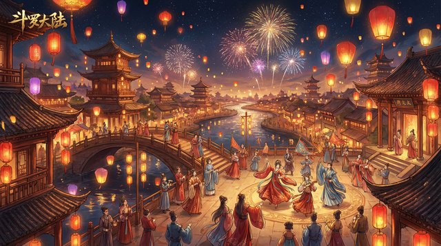 ai去衣节日视频：灯火阑珊